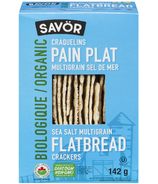 Savor Organic Sea Salt Multigrain Flatbread Crackers