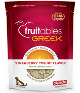 Fruitables Greek Crunch Dog Treats Strawberry Yogurt Flavour