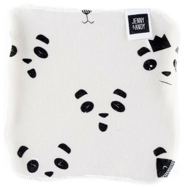 Jenny & Andy Organic Wash Cloths Panda Jenny & Andy Organic Wash Cloths Panda
