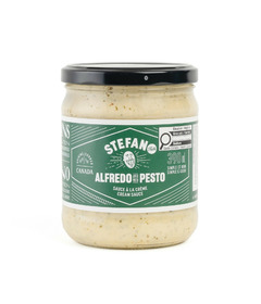 Stefano Faita Alfredo with Pesto Sauce