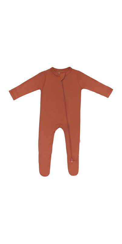 Buy Kyte BABY Zippered Footie Rust at Well.ca | Free Shipping $35+ in ...