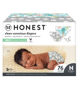 The Honest Company Diapers Club Box Above It All + Pandas Newborn