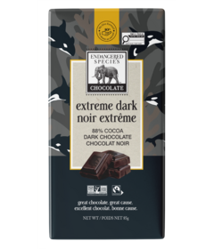 Endangered Species Extreme Dark 88% Dark Chocolate