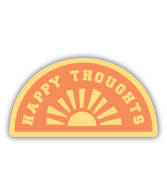 image of Stickers Northwest Happy Thoughts Sunshine Sticker with sku:333137