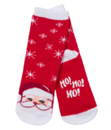 Little Blue House by Hatley Kids Socks Cheerful Claus