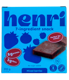 Henri Snack Bar Mixed Berries