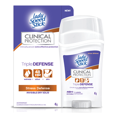Lady Speed Stick Clinical Protection Stress Defense Lady Speed Stick Clinical Protection Stress Defense