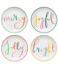 Now Designs By Danica Assiettes d’apéritif Joyeux tout