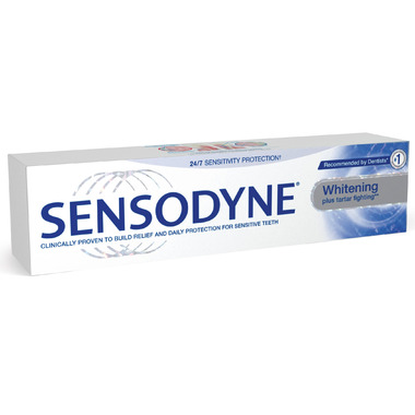 Sensodyne Whitening plus Tartar Fighting Toothpaste Sensodyne Whitening plus Tartar Fighting Toothpaste