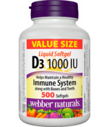 Webber Naturals Vitamin D3 1000 IU 
