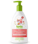 Tots by Babyganics 2-in-1 Shampoo and Conditioner