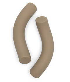 b, halfmoon 3lb Helix Weights Cacao