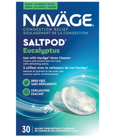 Navage Congestion Relief SaltPod Eucalyptus