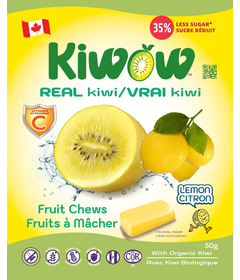 Kiwow Fruit Chews Kiwi & Lemon