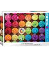 Eurographics 1000 Piece Puzzle Cupcake Rainbow