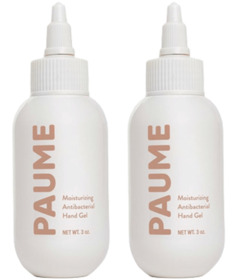 PAUME Moisturizing Antibacterial Hand Gel Travel Bottle Bundle