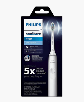 Philips Canada brosse à dents Sonicare 4100 Power, blanc
