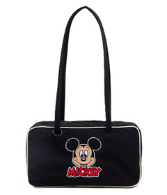 BAGGU Nylon Bowler Bag Embroidered Mickey Mouse Club