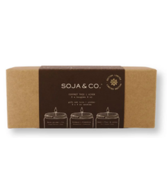 SOJA&CO. CandlesTrio Gift Set Winter Collection