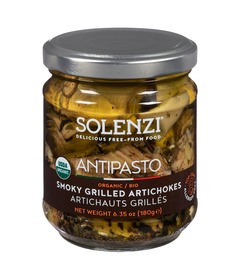 image of Solenzi Antipasto Organic Smoky Grilled Artichokes with sku:173581