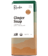 Raaka Ginger Snap Unroasted Dark Chocolate