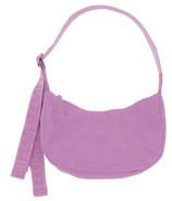 BAGGU Petit croissant en nylon Sac pivoine