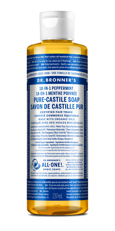 Buy Dr. Bronner's Organic Pure Castile Liquid Soap Peppermint at