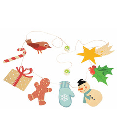 Tender Leaf Winter Holiday Garland