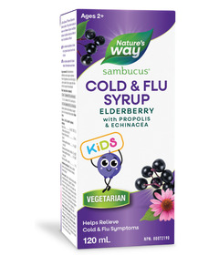 Nature's Way Sambucus Kids Cold & Flu Elderberry Syrup