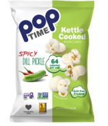 Pop Time Spicy Dill Pickle Kettle Cooked Popcorn (maïs soufflé cuit à la bouilloire)