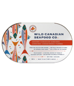Wild Canadian Seafood Co. Canadian Sardines Smoked