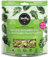Healthy Crunch croustilles de chou kale concombre frais et aneth