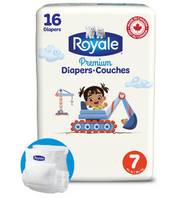 Royale Baby Diapers Jumbo Bag Size 7