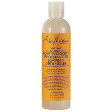 Shea Moisture Baobab & Tea Tree Low Porosity Leave-In Detangler Shea Moisture Baobab & Tea Tree Low Porosity Leave-In Detangler