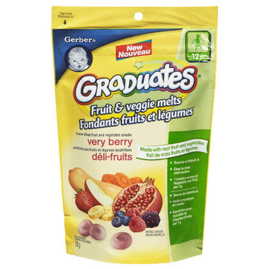 Gerber graduates best sale fruit snacks