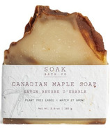 SOAK Bath Co Soap Bar Érable canadien