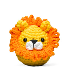 The Woobles Sebastion the Lion Crochet kit