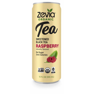 Zevia Organic Sweetened Black Tea Raspberry Zevia Organic Sweetened Black Tea Raspberry