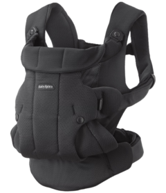 BabyBjorn Baby Carrier Hold Airy Mesh Black