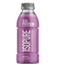 IsoPure Zero Carb Protein Drink Grape Frost