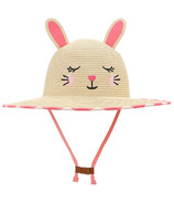 FlapJackKids Chapeau de paille de sauveteur pour enfants Bunny