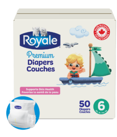 Royale Baby Diapers Club Box Size 6