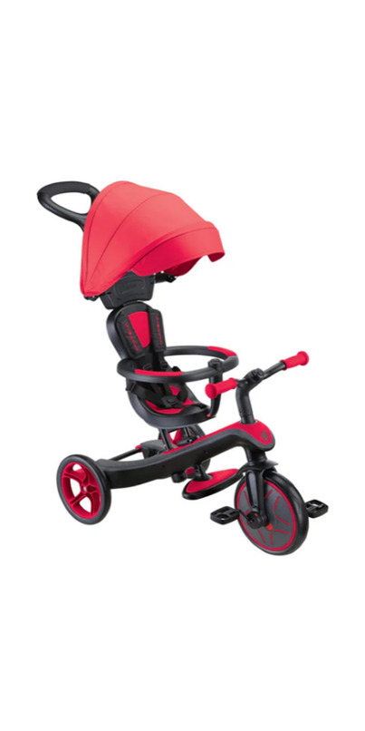Buy Globber Explorer Trike 4-in-1 Red at Well.ca | Free Shipping