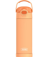 Thermos Stainless Steel FUNtainer Bottle with Spout and Locking Lid Orange