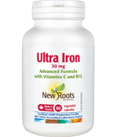 New Roots Herbal Ultra Iron 30mg