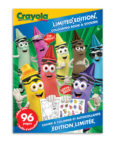 Crayola Colouring Book Retired Colours