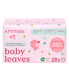 ATTITUDE Disposable Unscented Diapers