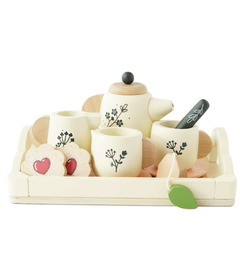 Le Toy Van Wooden Tea Set With Tray