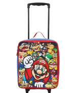 Bioworld Nintendo Kids Super Mario Pilot Case Luggage