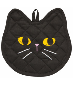 Jubilee By Danica Black Cat Potholder